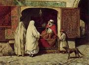 Arab or Arabic people and life. Orientalism oil paintings 138